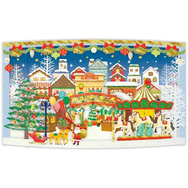 クリスマスカード レーザーカットカード 立体カード | cinemacollection | 詳細画像3 
