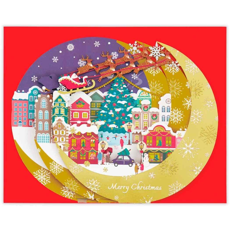 クリスマスカード レーザーカットカード 立体カード | cinemacollection | 詳細画像2 