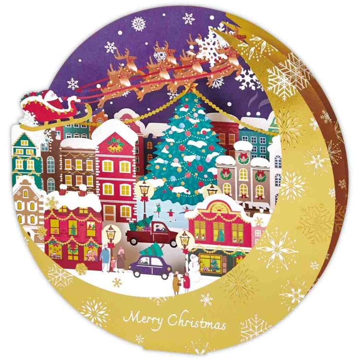 クリスマスカード レーザーカットカード 立体カード | cinemacollection | 詳細画像3 