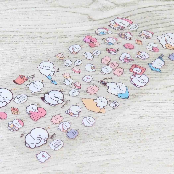 ぽころチャレンジ シールシート 透明シール | cinemacollection | 詳細画像2 