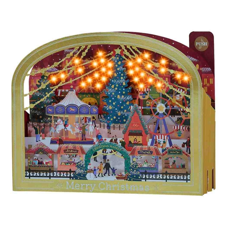 CHRISTMAS グリーティングカード メロディJXPM[品番：BREW0197407