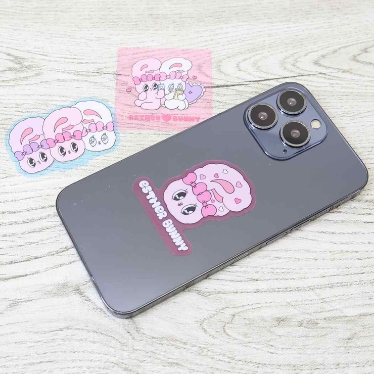 エスターバニー ダイカットシール クリアステッカーセット[品番