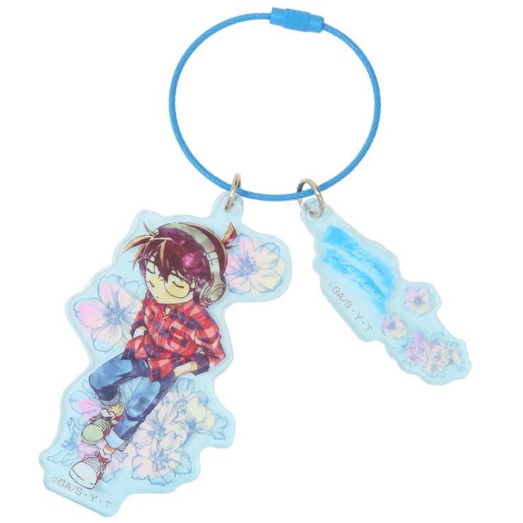 名探偵コナン キーリング ワイヤープレートキーホルダー | cinemacollection | 詳細画像1 