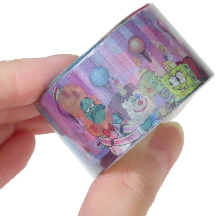 スポンジボブ マスキングテープ 25mmマステ | cinemacollection | 詳細画像2 