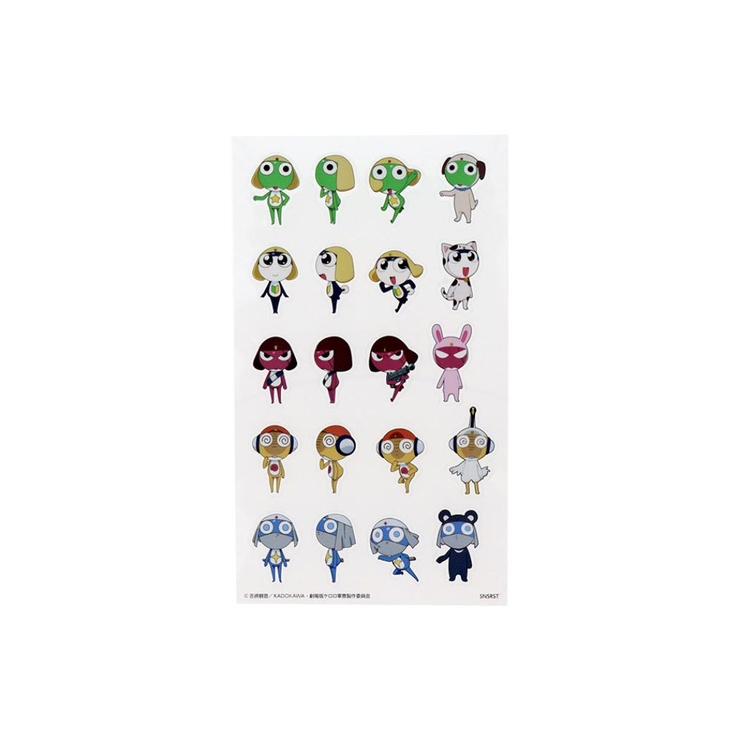 ケロロ軍曹 シールシート 透明シートシール[品番：BREW0196896