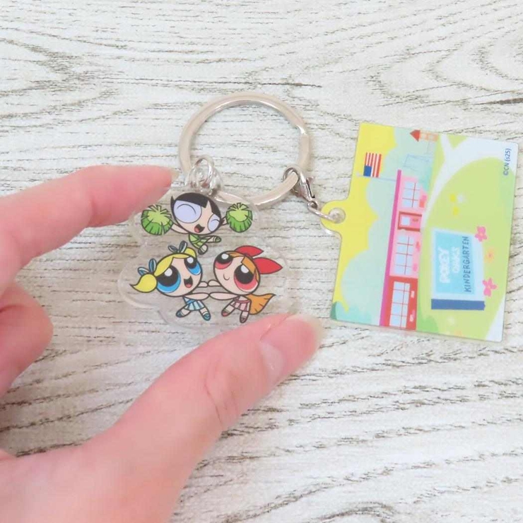 パワーパフガールズ キーリング 2チャームキーホルダー | cinemacollection | 詳細画像2 