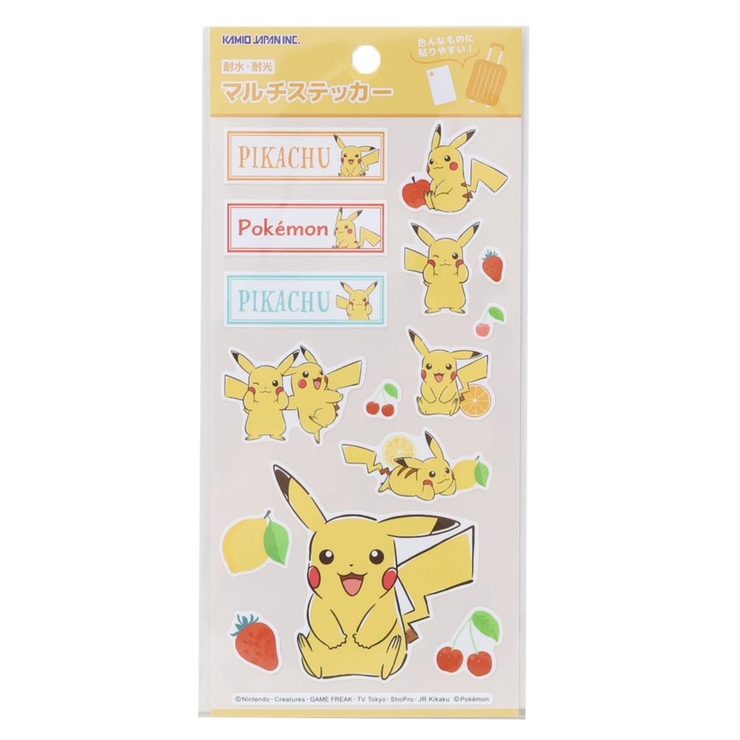 ポケットモンスター シールシート マルチステッカー | cinemacollection | 詳細画像1 