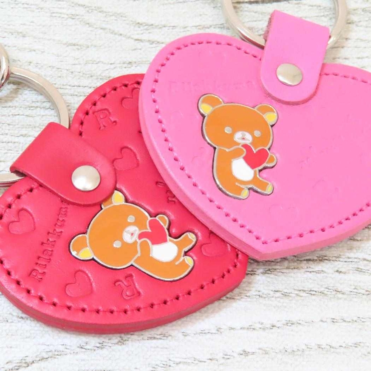 リラックマ キーリング レザーキーホルダー | cinemacollection | 詳細画像3 