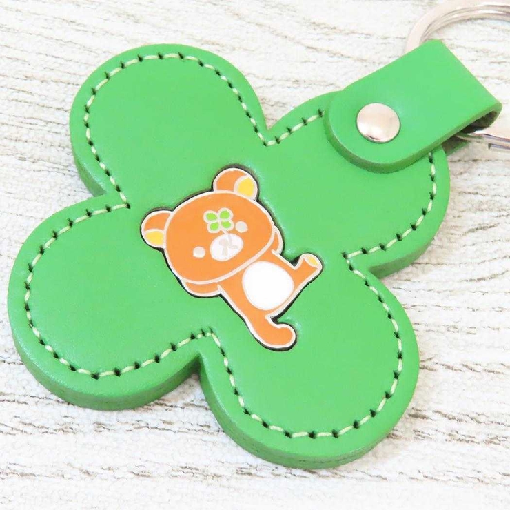 リラックマ キーリング レザーキーホルダー | cinemacollection | 詳細画像3 