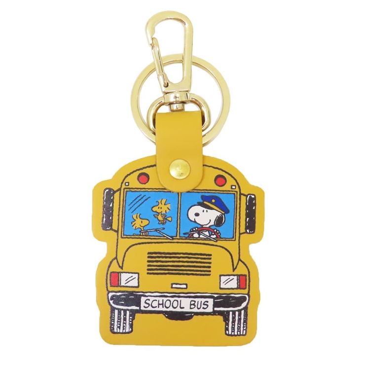 スヌーピー キーリング レザーキーホルダー | cinemacollection | 詳細画像1 