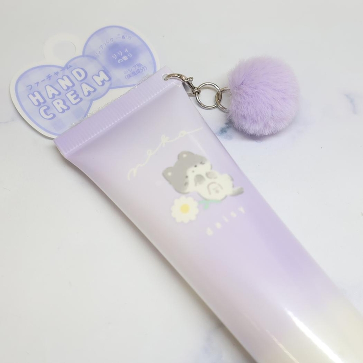 コスメ雑貨 ファーチャーム付きハンドクリーム ねこ | cinemacollection | 詳細画像2 