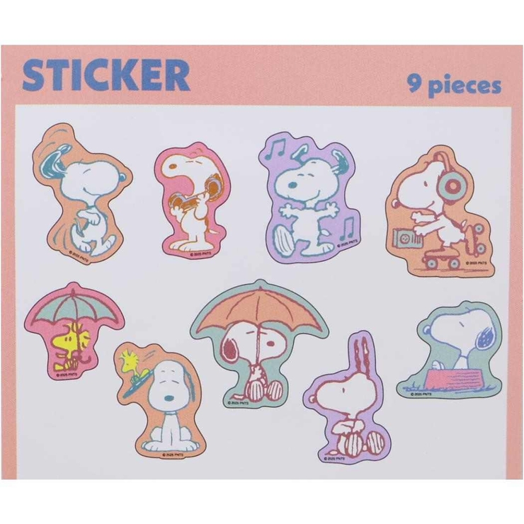 スヌーピー フレークシール フレークステッカーS | cinemacollection | 詳細画像3 