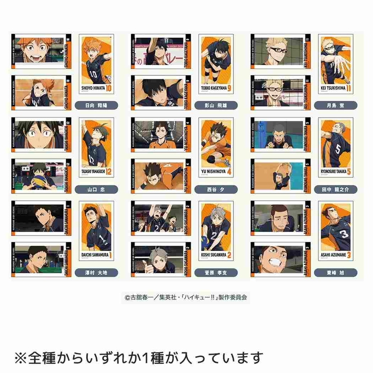 ハイキュー ぱしゃこれ ゴミ捨て場の決戦 菅原考支 山口忠 ハイキュー