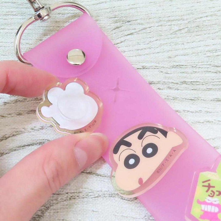 クレヨンしんちゃん キーホルダー カスタムラバーストラップ[品番