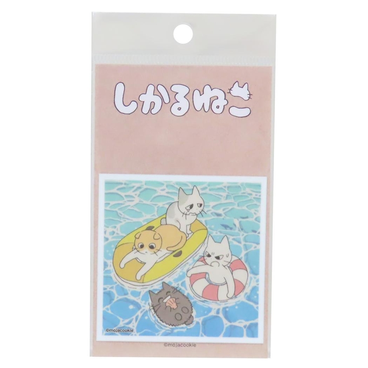 しかるねこ ダイカットシール ダイカットビニールステッカー | cinemacollection | 詳細画像1 