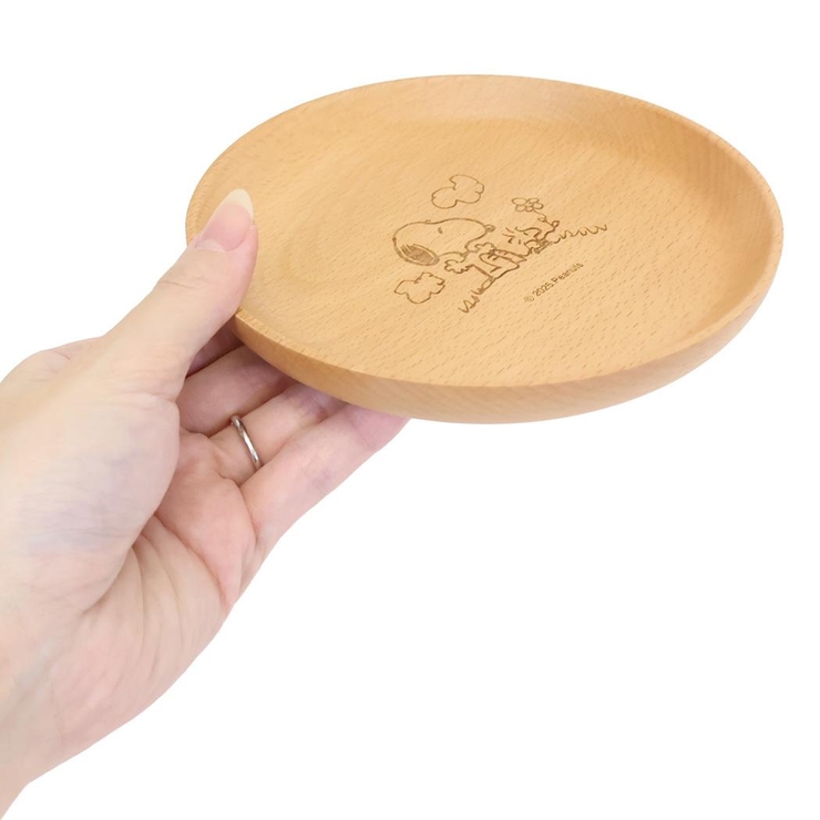 スヌーピー 小皿 木製丸プレート14 | cinemacollection | 詳細画像2 