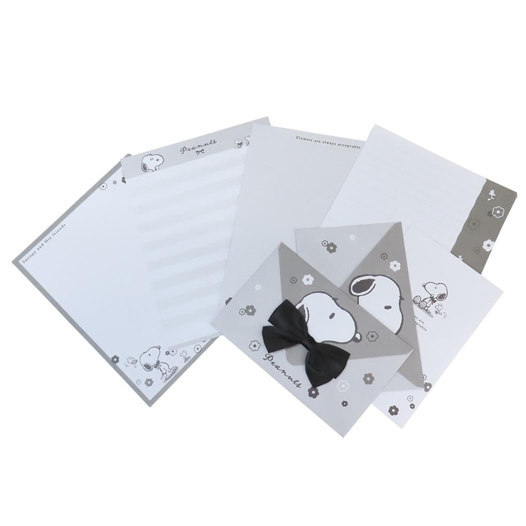 スヌーピー レターセット リボン付きレター | cinemacollection | 詳細画像1 