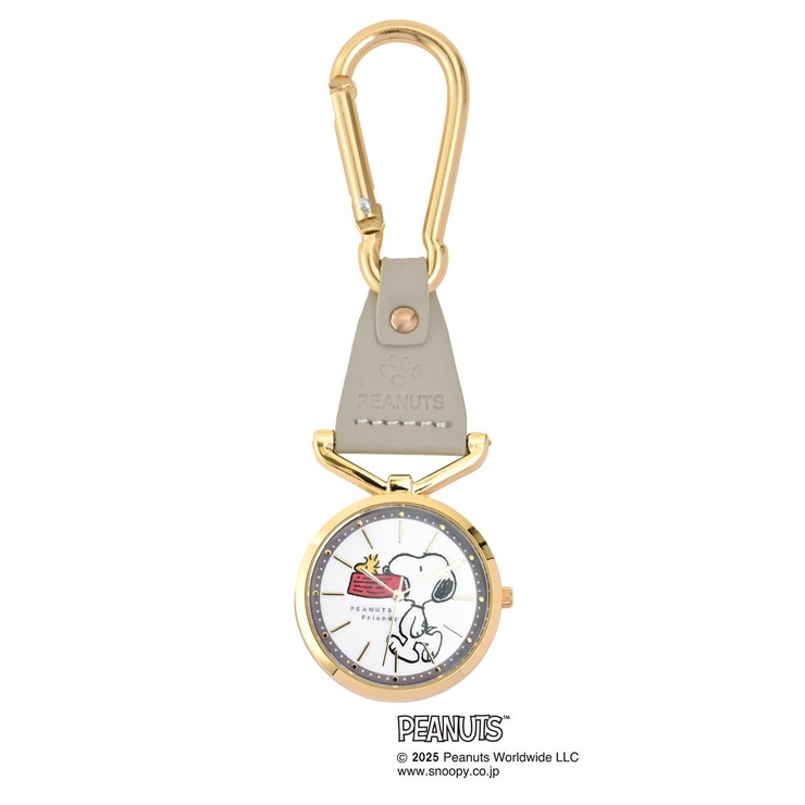 スヌーピー キーホルダー時計 カラビナレザーウォッチJ | cinemacollection | 詳細画像1 