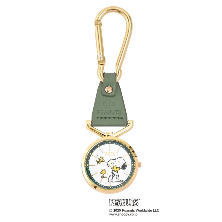 スヌーピー キーホルダー時計 カラビナレザーウォッチJ | cinemacollection | 詳細画像1 