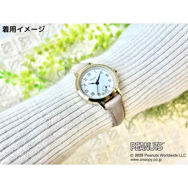 スヌーピー 腕時計 クラッシックレザーウォッチG | cinemacollection | 詳細画像2 