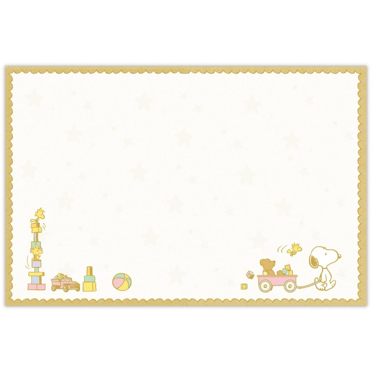 スヌーピー グリーティングカード 赤ちゃん誕生お祝い | cinemacollection | 詳細画像3 
