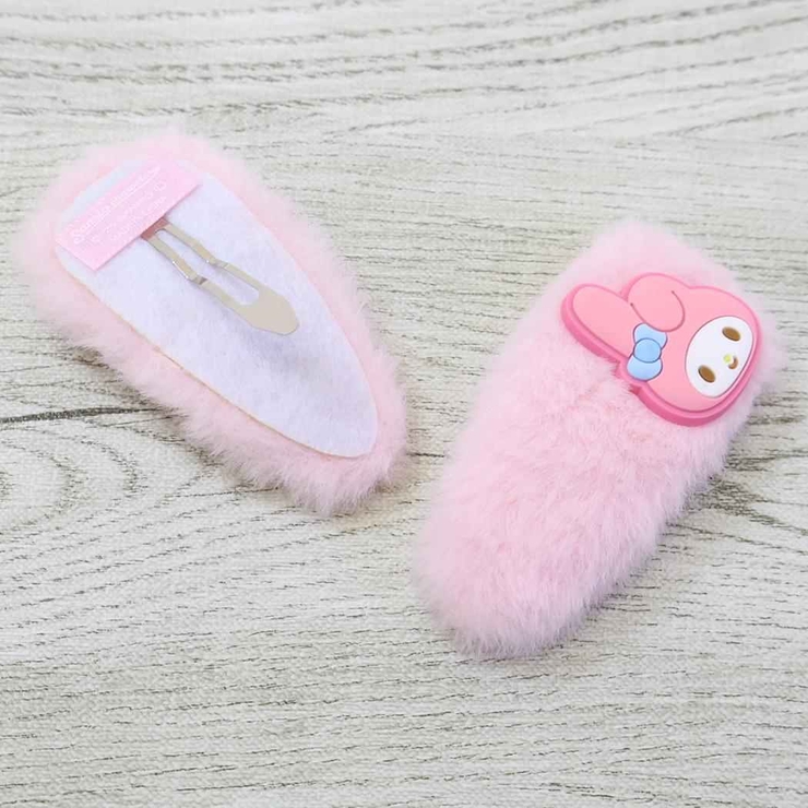 マイメロディ ヘアアクセ ファーパッチン2P | cinemacollection | 詳細画像2 