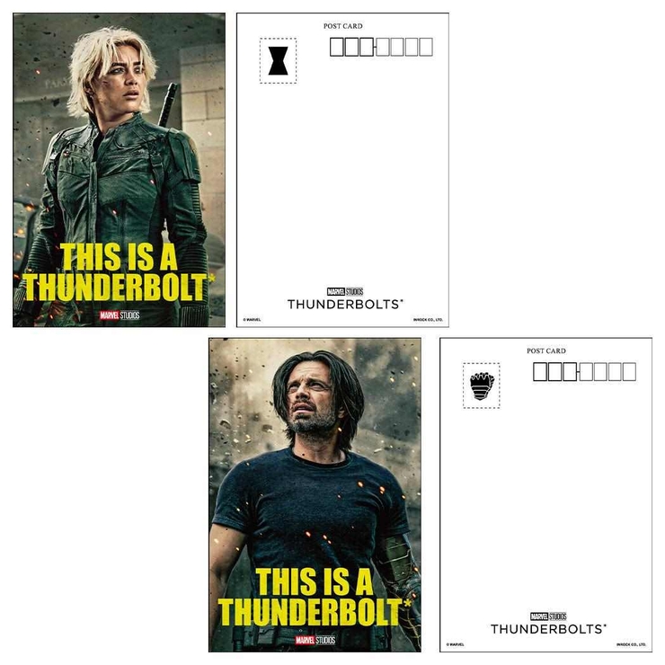 サンダーボルツ ポストカード 缶ケース入りPOSTCARD | cinemacollection | 詳細画像6 