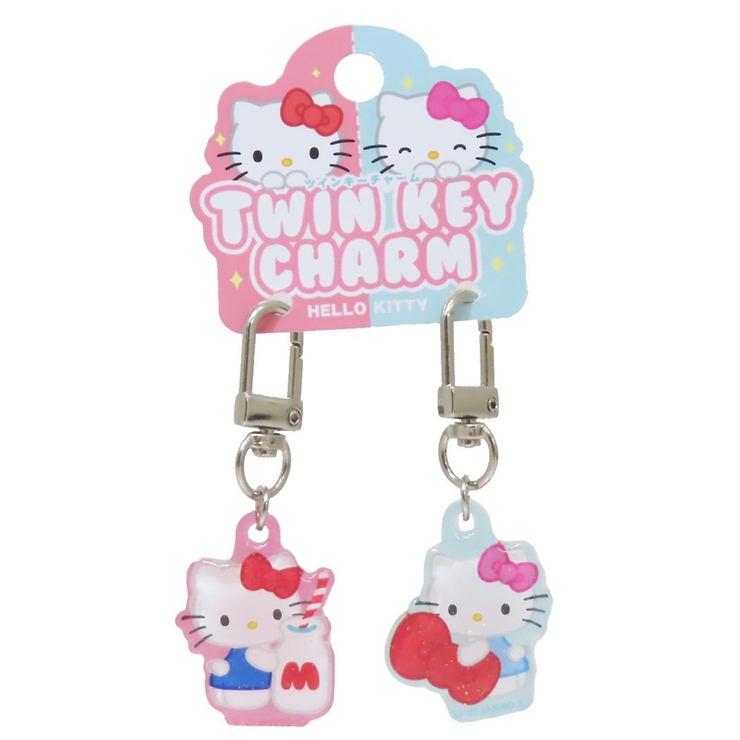 ハローキティ キーチャーム ツインキーチャーム | cinemacollection | 詳細画像1 