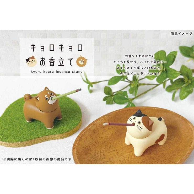 芳香剤 キョロキョロお香立て ミケ | cinemacollection | 詳細画像5 