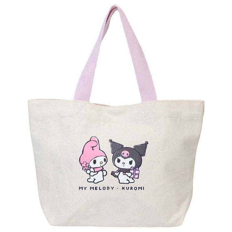 マイメロディ＆クロミ ランチバッグ キャンバスミニトート | cinemacollection | 詳細画像1 