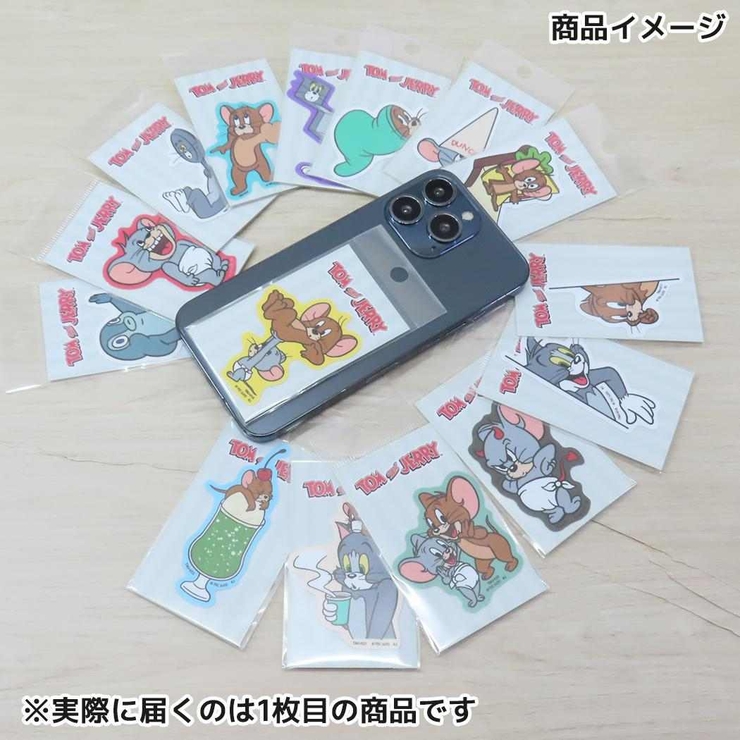 トムとジェリー ビニールシール ダイカットミニステッカー | cinemacollection | 詳細画像2 