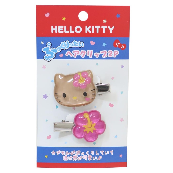 ハローキティ ヘアアクセ ぷっくりったいヘアクリップ | cinemacollection | 詳細画像1 