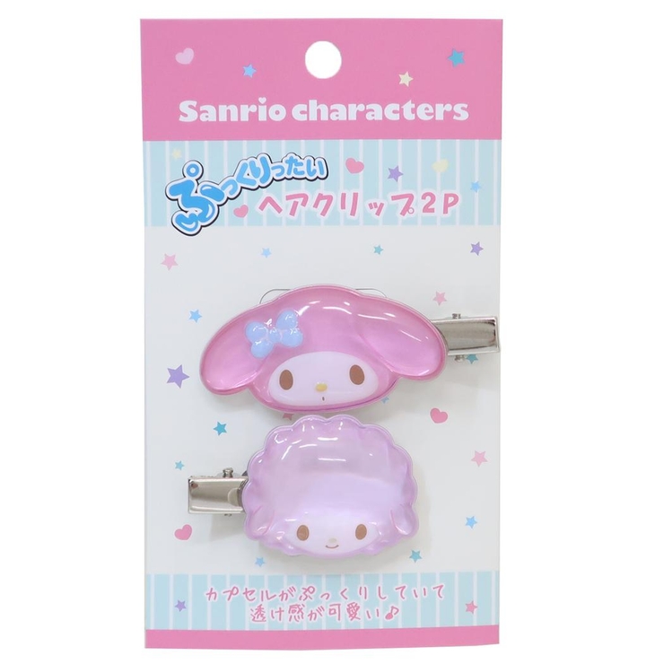 マイメロディ ヘアアクセ ぷっくりったいヘアクリップ | cinemacollection | 詳細画像1 