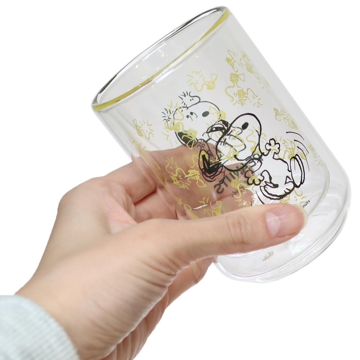 スヌーピー ガラスコップ ダブルウォールフリーカップ | cinemacollection | 詳細画像2 
