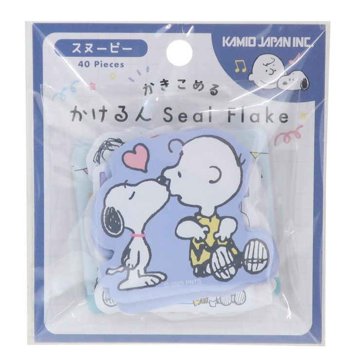 スヌーピー メッセージシール かけるんシールフレーク | cinemacollection | 詳細画像1 