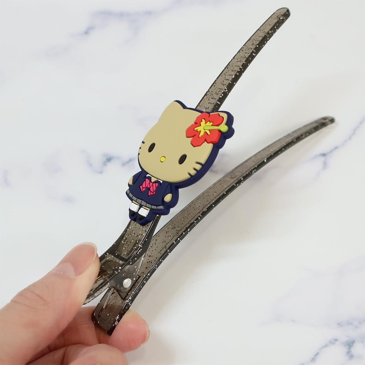 ハローキティ 前髪クリップ マスコット付きロングクリップ | cinemacollection | 詳細画像2 