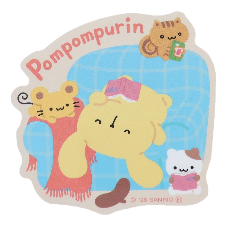 ポムポムプリン ダイカットシール キャラクターステッカー | cinemacollection | 詳細画像1 