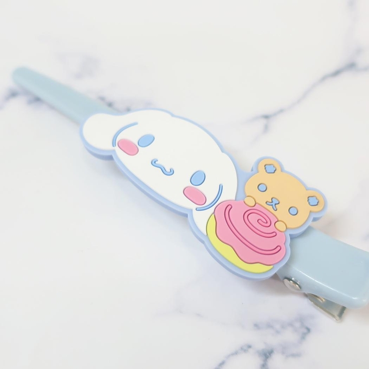 シナモロール 前髪クリップ ぎゅっともマスコットロングヘアクリップ | cinemacollection | 詳細画像3 