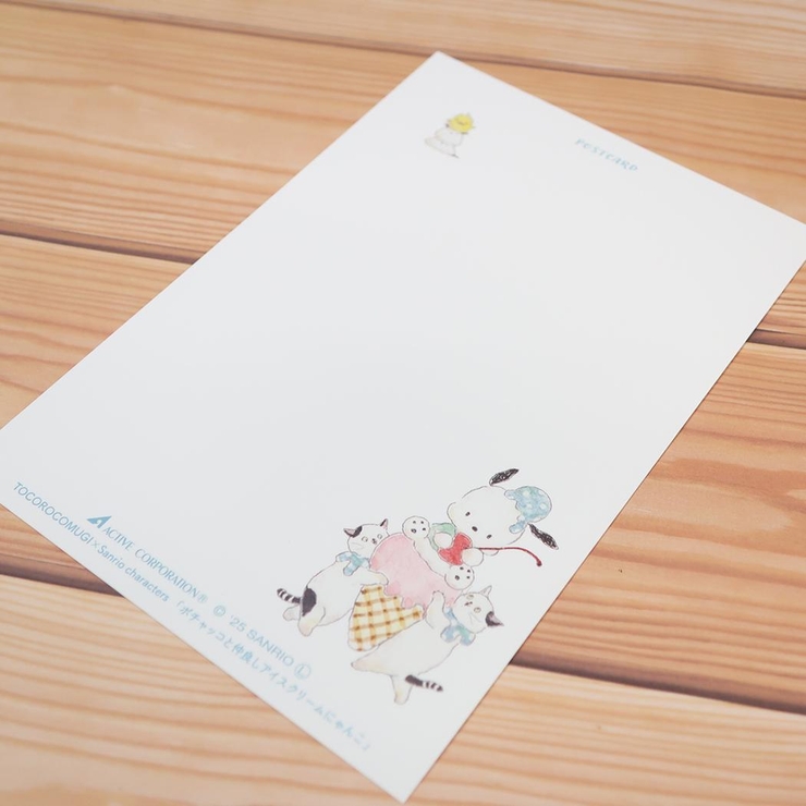 トコロコムギxサンリオキャラクターズ ポストカード POSTCARD | cinemacollection | 詳細画像2 