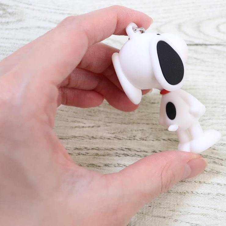 スヌーピー キーリング 立体ラバーキーホルダー | cinemacollection | 詳細画像2 