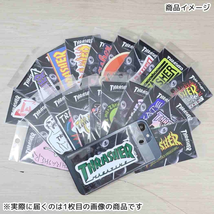 THRASHER ダイカットシール ホログラムステッカー | cinemacollection | 詳細画像2 