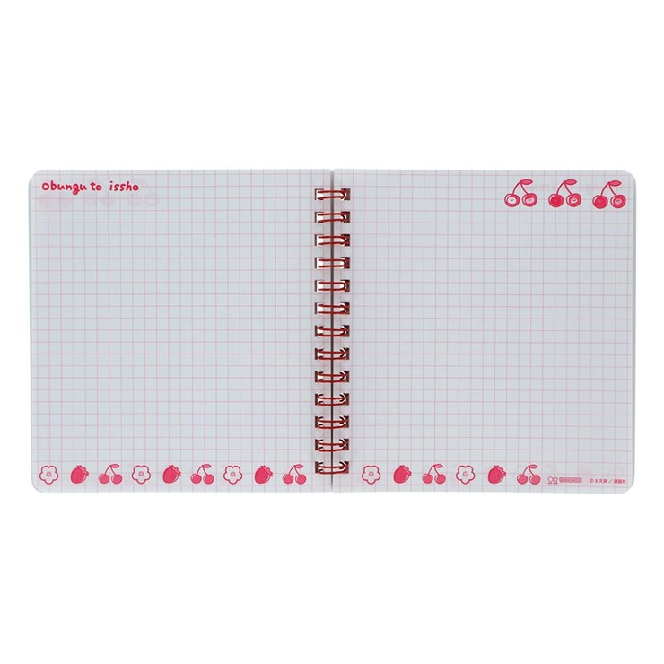 お文具といっしょ リングノート 窓付きスクエアリングノート | cinemacollection | 詳細画像4 