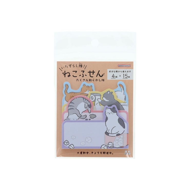 付箋 いたずらし隊！ねこふせん たくさん散らかし隊 | cinemacollection | 詳細画像1 