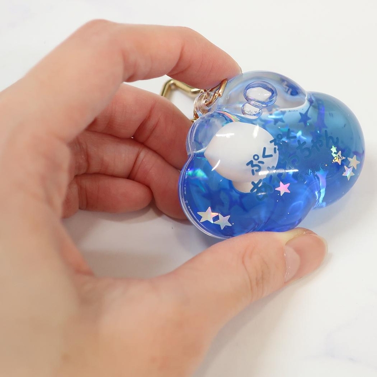 ぷくぷくあわわちゃん キーリング オイルインキーホルダー | cinemacollection | 詳細画像2 