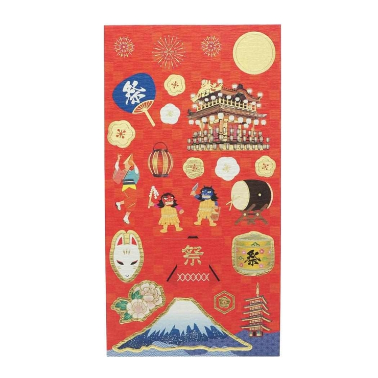 シールシート 和柄シール 日本の祭り | cinemacollection | 詳細画像1 