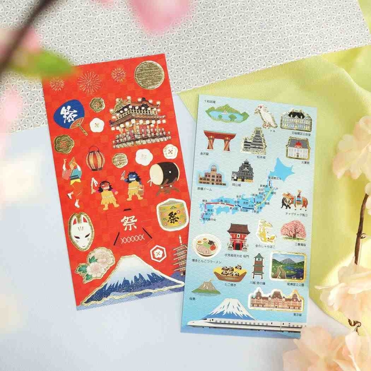 シールシート 和柄シール 日本の祭り | cinemacollection | 詳細画像3 