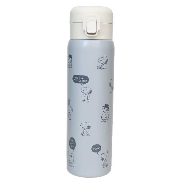 スヌーピー 保温保冷水筒 ワンプッシュステンレスボトル480ml | cinemacollection | 詳細画像1 
