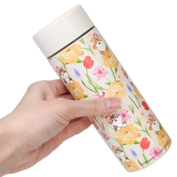 モフサンドx日比谷花壇 保温保冷水筒 ステンレスボトル300ml | cinemacollection | 詳細画像2 