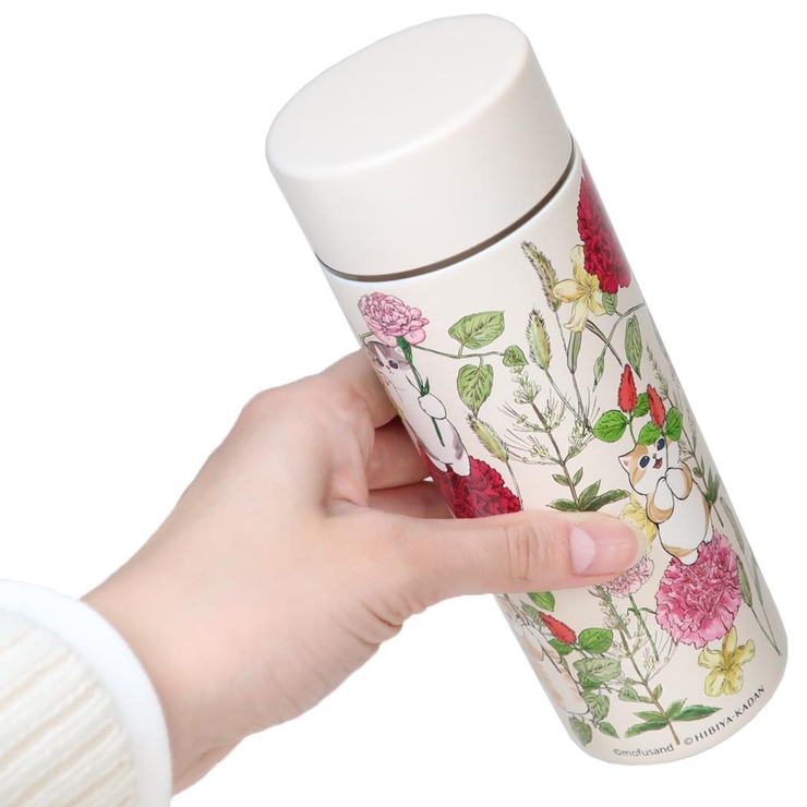 モフサンドx日比谷花壇 保温保冷水筒 ステンレスボトル300ml | cinemacollection | 詳細画像2 
