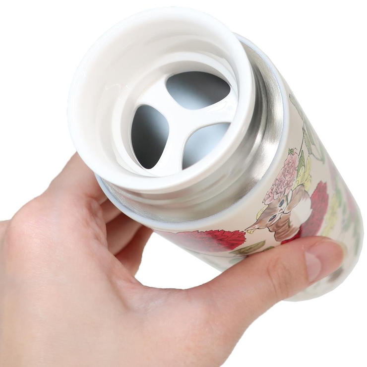 モフサンドx日比谷花壇 保温保冷水筒 ステンレスボトル300ml | cinemacollection | 詳細画像3 